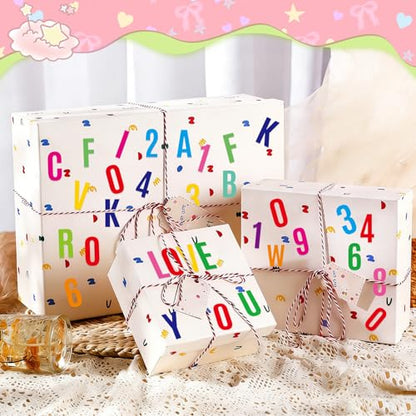 414Pcs Letter Stickers Alphabet Stickers 15 Sheets 2 Inch Vinyl Letter Sticker Self Adhesive Alphabet Number Stick on Sticker for Scrapbook Classroom Craft Window Bulletin Board Sign Mailbox Numbers - color: Colorful