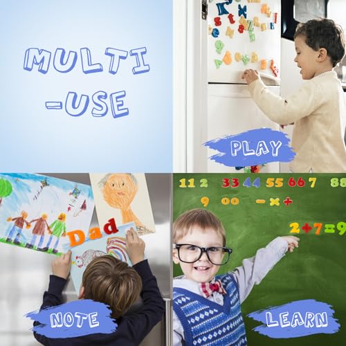 LovesTown 104 PCS Alphabet Magnetic Letters and Numbers for Toddlers,ABC 123 Fridge Educational Set,Great Learning Gift from Parents or Teachers (Pack of 2) - size: Medium (Pack of 2)