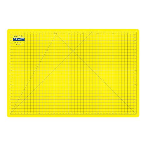 Modelcraft Value Cutting Mat, Yellow, A3