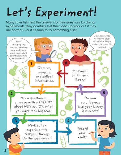 Science Experiments for Kids Ages 5 to 9: 101 Fun STEAM Projects for Curious Mind