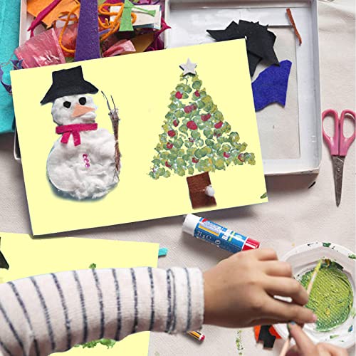 24 Sheets Yellow Cardstock 8.5 x 11 Thick Paper, Goefun 80lb Card Stock Printer Paper for Invitations, Menus, Wedding, DIY Cards - color: yellow