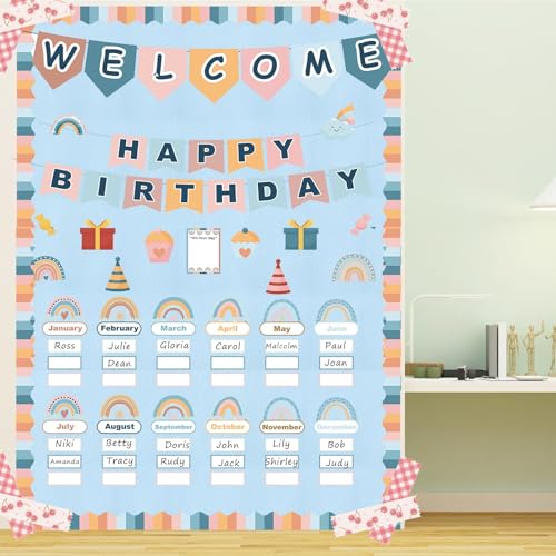 Light Blue Bulletin Board Paper Roll,14.8FTx47IN Large Reusable Waterproof Erasable Classroom Wall Background Backdrop, Fade-Resistant Fabric Wrapping Paper School Decors Teacher Supplies - color: Light Blue