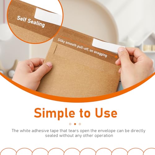 Guakicae Brown Greeting Cards and Envelopes 5 x 7 Blank 300GSM Printable Folded Cardstock and A7 Envelopes Self Seal 20 packs for Invitations, Mailing, Thank You Cards, Birthday - color: Brown, size: 5x7-20pcs