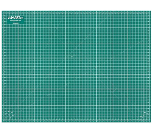 Proartek PK00010 Model GBM3648 Series 36" x 48" Professional Cutting Mat; Double-Sided Green/Black; Self-Healing; For Graphic Arts, Hobbies, Sewing, Scrapbooking, and other Cutting Projects - size: 48"L x 36"W