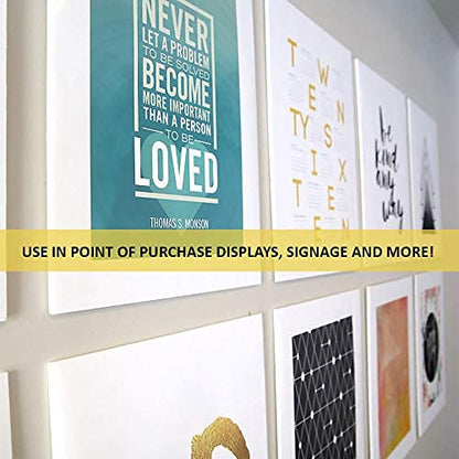 Performore - Expanded PVC Sheet - Lightweight Rigid Foam - 25mm (1-Inch) - 12 x 24 inches - White - Ideal for Signage, Displays, and Digital/Screen Printing