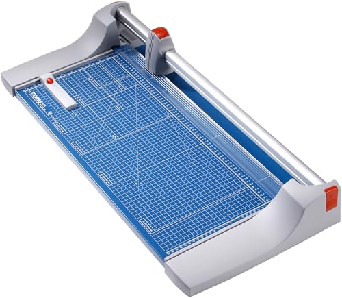 Dahle 444 Premium Rotary Trimmer, 26" Cut Length, 25 Sheet Capacity, Self-Sharpening, Automatic Clamp, German Engineered Paper Cutter - size: 26" Cut Length