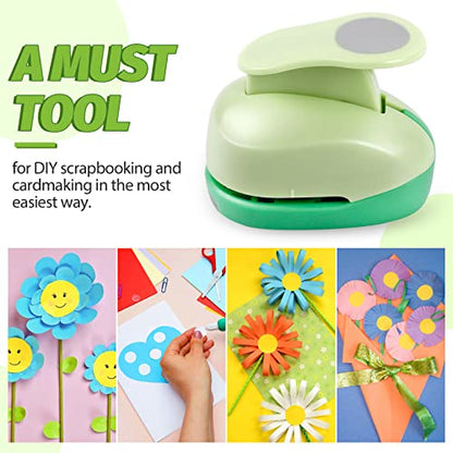UCEC Circle Punch, 1.75 Inch Hole Punch for Crafting, Scrapbooking, Cards, Arts and Fun Projects - Handmade Paper Craft Circles - color: Circle, size: 1.75 Inch