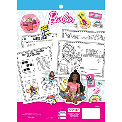 Barbie Reward Sticker Pad, Over 500 Stickers, Includes Reaward Certificates; Mattel 53456
