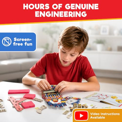 Doctor Jupiter Robotic Hand STEM Toy for Ages 8-13 | Birthday Gifts for Boys & Girls 8,9,10,11,12,13,14 Year Old | Cyborg Hand, Engineering Kit | Learning & Educational Toys - style: Robotic Hand: 8+