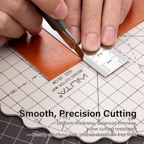 WUTA Self Healing Sewing Mat, PVC Cutting Mat A3 Double Sided Cutting Board for Sewing, Craft, Quilting, Fabric, Scrapbooking Project (12 x18 inch) - size: 17.7"L x 11.8"W