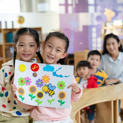1500Pcs Stickers for Kids Classroom, 24 Design Styles Teacher Students Reward Stickers for School Classroom Supplies - size: 1500Pcs