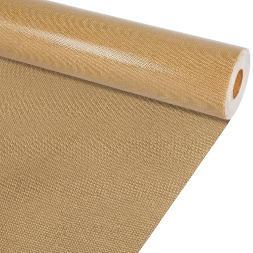 Burlap Bulletin Board Roll Non-Woven Fabric Poster 15.7" x65.6ft - color: Burlap, size: 787.2" x 15.7"