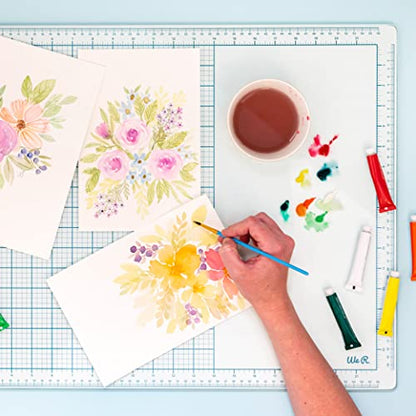 We R Memory Keepers, Glass Mat, 16 inches x 22 Inches, Heavy Duty, Perfect for Cutting, Paint Mixing, Scrapbooking, Crafts and More