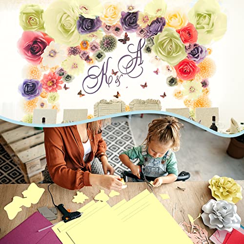 24 Sheets Yellow Cardstock 8.5 x 11 Thick Paper, Goefun 80lb Card Stock Printer Paper for Invitations, Menus, Wedding, DIY Cards - color: yellow