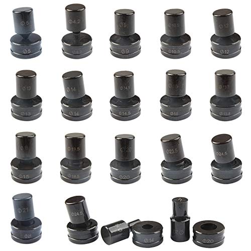 1Pcs Hydraulic Punching Round Die for CH-70 Hydraulic Punching Machine (14.5mm) - size: 14.5mm
