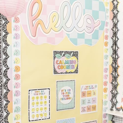 Fadeless Schoolgirl Style Bulletin Board Paper, Lemon Drop 47.25" x 25' 1 Roll