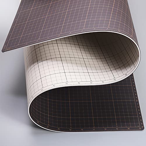 WUTA Self Healing Sewing Mat, Double Sided Non-Slip PVC Cutting Mat A4 Cutting Board for Sewing, Craft, Quilting, Fabric, Scrapbooking Project (9x12inch) - size: 12"L x 9"W