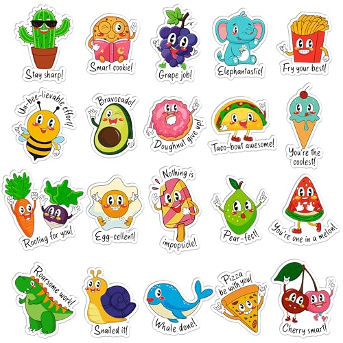 800PCS Punny Teacher Sticker for Student, D-FantiX Motivational Reward Stickers for Kids Classroom, Must Have Essentials for Teachers Elementary, Positive Encouragement Stickers Home School Supplies