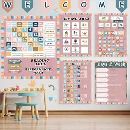 Pink Bulletin Board Paper Roll,14.8FTx47IN Large Reusable Waterproof Erasable Classroom Wall Background Backdrop, Fade-Resistant Fabric Wrapping Paper School Decors Teacher Supplies - color: Light Mauve
