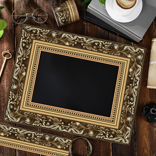 Outus 68ft Vinatge Frame Bulletin Board Border Die-Cut Straight Rolled Picture Frame Border Trim for School Classroom Bulletin Board Decoration for Chalkboard Home Office Party Decor(Exquisite) - style: Exquisite