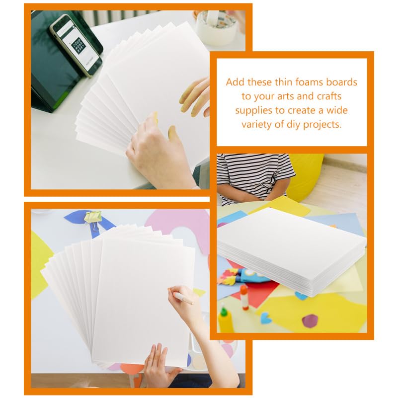 Gadpiparty Large Foam Boards 11.81X7.87 Inch Thick Foam Poster Board for School Projects Presentations DIY Crafts and Floral Arrangements Pack of 10