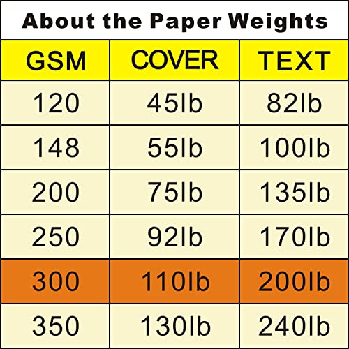 25 Sheets Heavyweight White Cardstock 110lb 8.5x11, White Card Stock 300 GSM Thick Paper for Arts and Craft, Drawing, DIY Projects