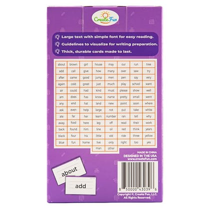 106 Sight Words Flash Cards Kindergarten for Ages 4-5, Dolch & Fry Sight Word Reading Games, Homeschool Supplies for Preschool with 7 Educational Game Ideas