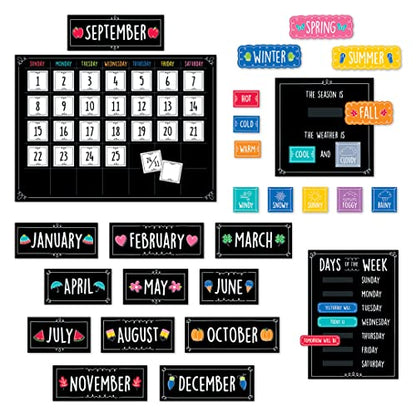 CTP Doodle Calendar Set for Classroom (Creative Teaching Press 10668) - color: Doodle