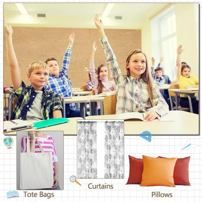 Mindsoft Bulletin Board Paper 48'' x 107'' Bulletin Boards Fabric for Classroom Back to Shcool Classroom Wall Background Decor Board Decor Pillows Curtains Crafts(1 Pc,Parchment) - style: Parchment