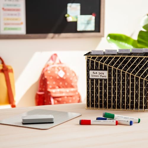 U Brands Dry Erase Lapboards, 10 Pack, 9" x 12", Double-Sided Small Whiteboards for School, Student Lapboards for Classroom, School & Homeschool Supplies, Portable Mini Whiteboard Set - style: 10 Count