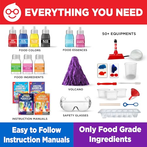 Doctor Jupiter My First Science Gift Set for Kids Ages 4+ | Birthday Gift Ideas for 4-5-6-7-8 Year Old Boys & Girls | STEM Learning & Education Toys - style: Amazing Science Gift Set: 4+