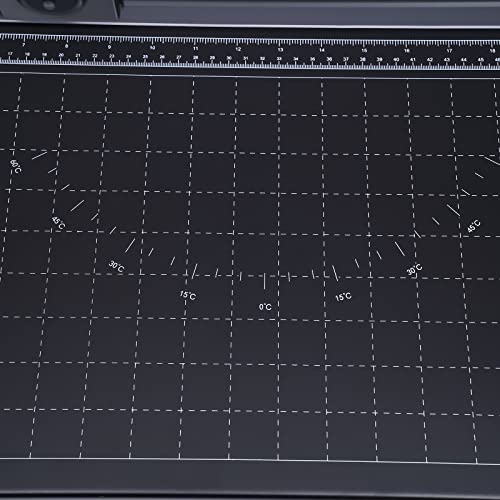 24Inch Rotary Trimmer Paper Cutter,Manual Precision Paper Cutters Trimmers Photo Paper Cutter with Automatic Paper Weighting,Self-Sharpening for Craft Paper, Card Stock and Office Paper - color: 24 Inches-2