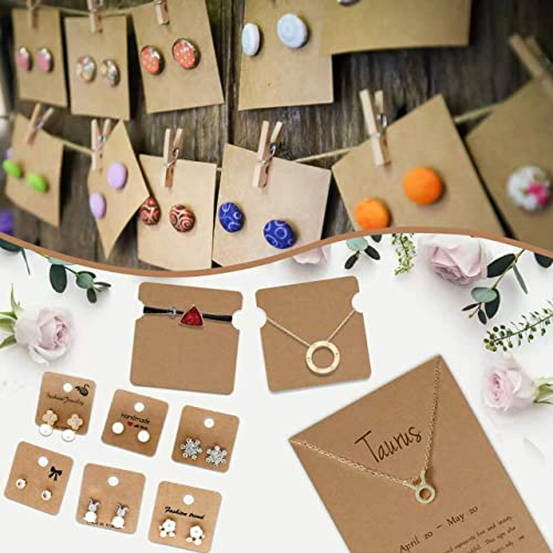 24 Sheets Brown Cardstock 8.5 x 11 Kraft Paper, Goefun 80lb Card Stock Printer Paper for Invitations, Menus, Crafts, DIY Cards - color: brown
