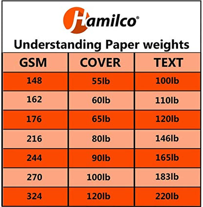 Hamilco White Glossy Cardstock Paper 8.5x11-80lb Cover Heavyweight Card Stock for Laser Printers, Crafts, Invitations, Photo Cards & Brochures (50 Sheets) - size: 80lb cover