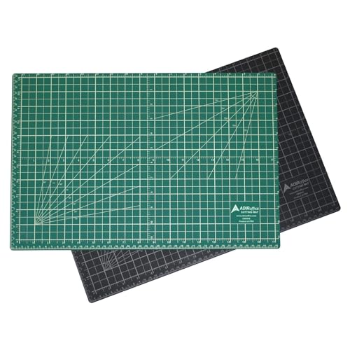 Adir Corp. Professional Self Reversible Healing Cutting Mat, 36 by 48-Inch, Green/Black - size: 48"L x 36"W