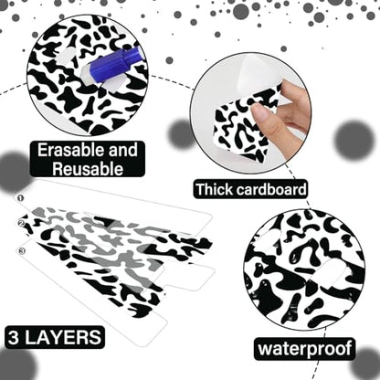 150 PCS Large 7" Font Bulletin Board Letters and Punctuation Set, Composition Classroom Alphabet Cutout for Bulletin Board Display Home School Educational, A Great Helper to Inspire Students' Learning - style: Black White