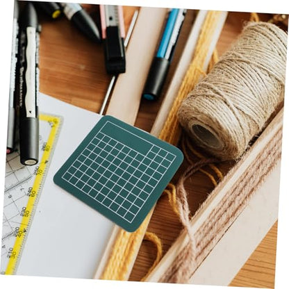 NUOBESTY Self Healing Mini Cutting Mat Non Slip PVC for Sewing Quilting Scrapbooking Arts Crafts Projects Portable Green