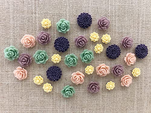 24Pcs Decorative Pushpins,Cork Board Tacks,Bulletin Board Tacks,Thumb Tack Decorative for CorkBoard, Office Organization or Home - color: Purple