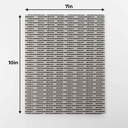 7x10 Self Adhesive Foam Board 3/16" Self Stick Mounting Board for Picture Frame Backings & Craft Projects (Pack of 10 Sheets) - color: 10 Count, size: 7x10