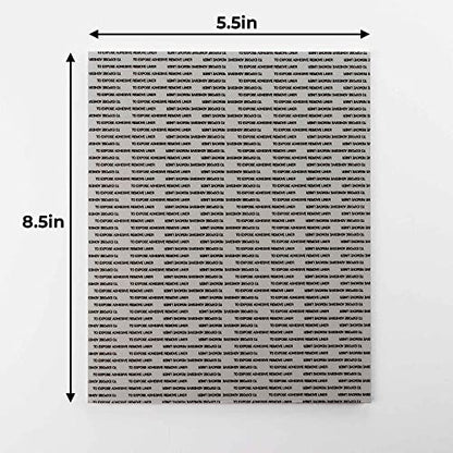 Poster Palooza 5.5x8.5 Self Adhesive Foam Board 3/16" Self Stick Mounting Board for Picture Frame Backings & Craft Projects (Pack of 10 Sheets) - color: 10 Count, size: 5.5x8.5