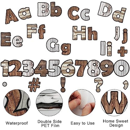 230pcs Letters Combo Pack Set Home Sweet Classroom Alphabet Letters Numbers Bulletin Board Block Decor Accents Cutouts for Students Kids - style: Home Sweet