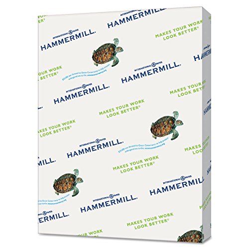 Hammermill Colored Paper, 20 lb Cream Printer Paper, 8.5 x 11-10 Ream (5,000 Sheets) - Made in the USA, Pastel Paper, 168030C - color: Cream, size: 10 Ream | 5000 Sheets, style: Letter (8.5x11)