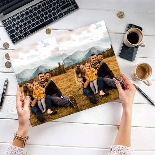 Cardstock Paper - Heavy White Stock, Cover Stock Paper, 110lb(300 gsm) Cover Stock Paper, 11" x 17", 100 Sheets, Card Stock for Poster, Menus, Greeting Cards, Tabloid, Architectural, Design Sketches - size: 11"x17" 110lb