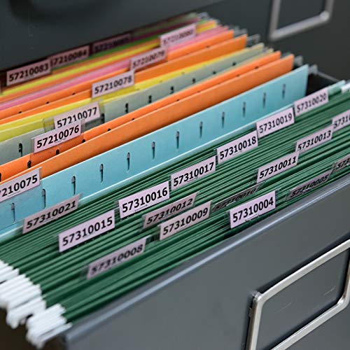 1723 Pieces Matte Labels Sticker Removable Rectangular Labels Writable Blank Adhesive Labels for Labeling and Organizing Small Items 6 Sizes Combination (White)