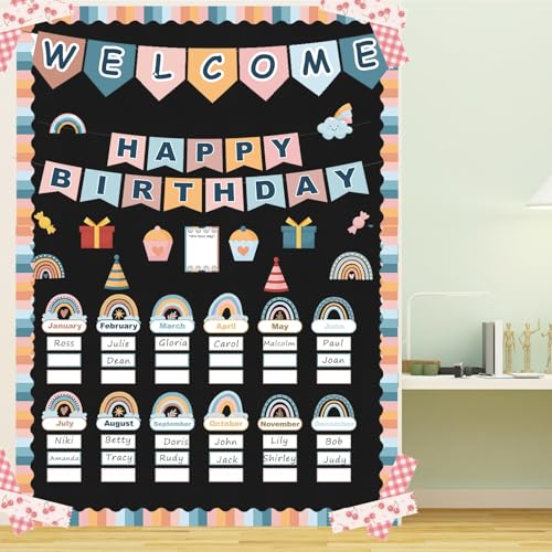 Black Bulletin Board Paper Roll,14.8FTx47IN Large Reusable Waterproof Erasable Classroom Wall Background Backdrop, Fade-Resistant Fabric Wrapping Paper School Decors Teacher Supplies - color: Black