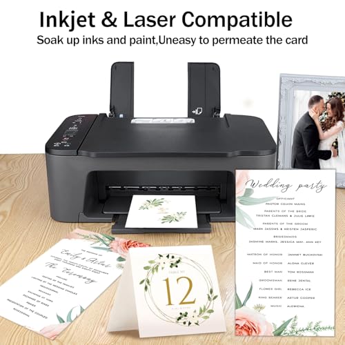 Legal Size Cardstock 8.5x14 White, Goefun Card Stock 110lb Premium Heavy Cardstock Paper 100 Sheets, Thick Printer Paper for Arts and Crafts, Posters, Brochures, Menus, Cards, Covers - color: white, size: 8.5x14-110lb