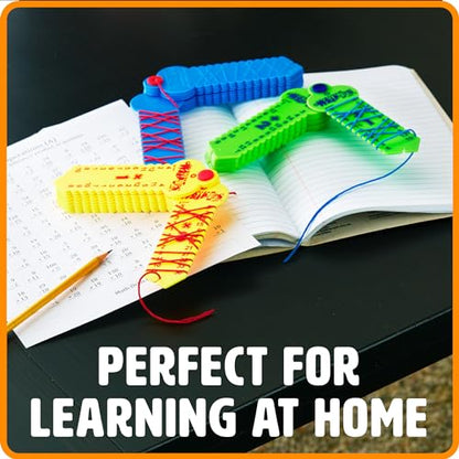 Learning Wrap-Ups Division Keys - Self Correcting Math Tool for Kids Grade Level 2-6 - style: Division Keys