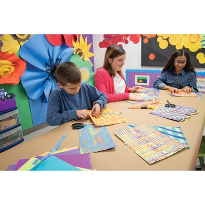 Tru-Ray® Heavyweight Construction Paper, Lively Lemon, 12" x 18", 50 Sheets - color: Lively Lemon, size: 12" x 18", style: 50 Count (Pack of 1)