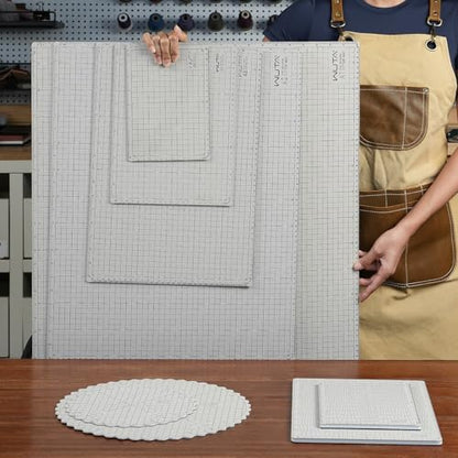 WUTA Self Healing Sewing Mat, PVC Cutting Mat A3 Double Sided Cutting Board for Sewing, Craft, Quilting, Fabric, Scrapbooking Project (12 x18 inch) - size: 17.7"L x 11.8"W