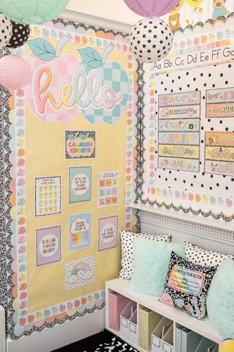 Fadeless Schoolgirl Style Bulletin Board Paper, Lemon Drop 47.25" x 25' 1 Roll